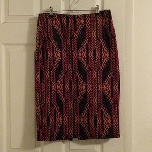 NYCC multi colored skirt